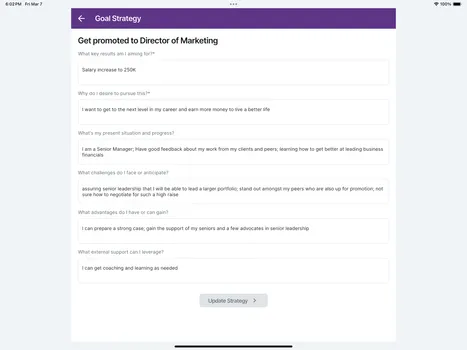 Define your objectives